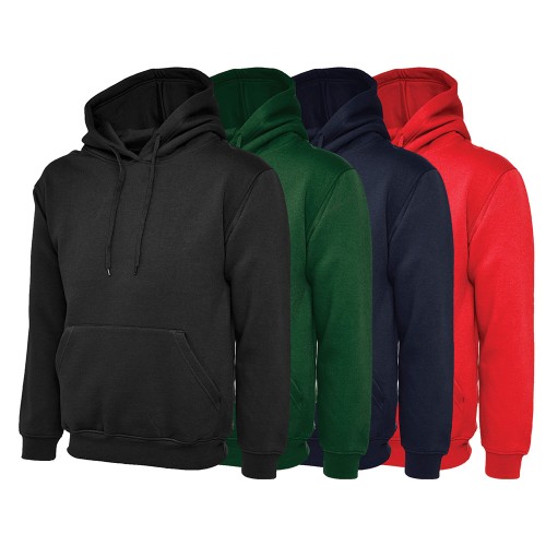 UC502 Unisex Classic Hooded Sweatshirt