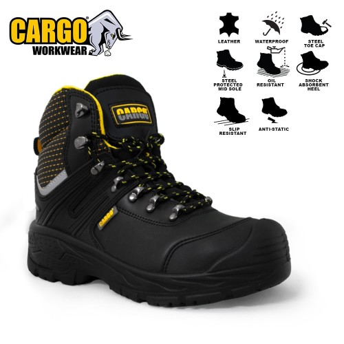 Cargo Sniper Waterproof Safety Boot S7 SR FO